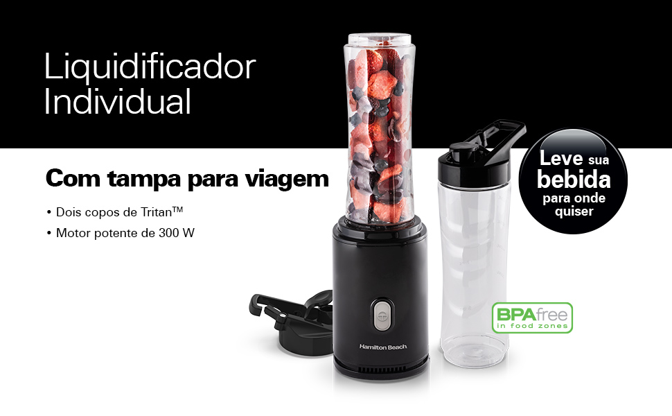 review Personal Blender 110v, Hamilton Beach